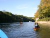 Abpaddeln bei bestem Wetter