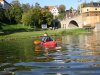 Abpaddeln bei bestem Wetter