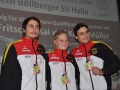 Start in das Olympische Jahr: Kai, Kev und Lisa