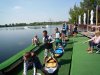 Die Erfahrenen beim Wasserski