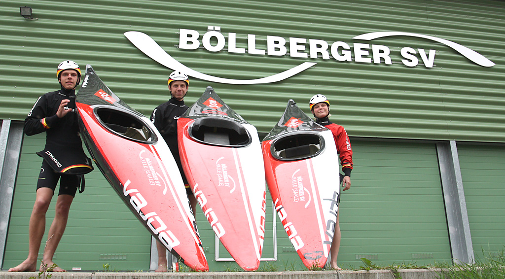Drei Kanuslalom WM-Medaillen kommen nach Halle.